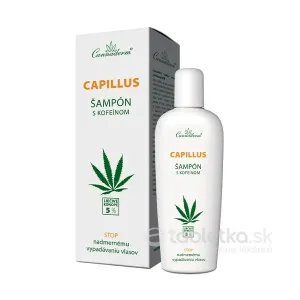Cannaderm CAPILLUS - šampón s kofeínom NEW pri vypadávaní vlasov 150 ml
