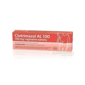 Clotrimazol AL 100 vaginálne tablety 6 ks