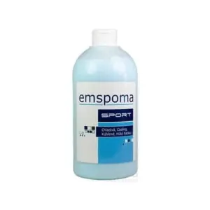 EMSPOMA Chladivá - modrá M masážna emulzia 1000 ml #2861067