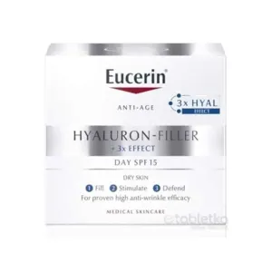Eucerin HYALURON-FILLER denný krém proti vráskam intenzívny vyplňujúci krém pre suchú pleť 50 ml