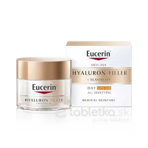 Eucerin HYALURON-FILLER+ELASTICITY DAY SPF 30 denný krém, anti-age 50 ml