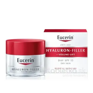 Eucerin HYALURON-FILLER+Volume-Lift denný krém Anti-Age, pre suchú pleť 50 ml