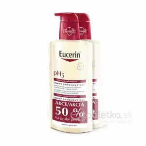 Eucerin pH5 sprchový gél pre citlivú, suchú pokožku 2x400ml