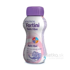 Fortini Multi Fibre pre deti výživa s jahodovou príchuťou 1x200 ml #2855668