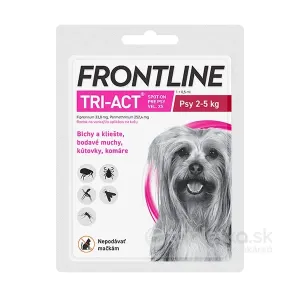 Frontline TRI-ACT Spot-On pre psy XS (2-5 kg) 0,5ml