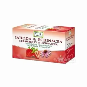 FYTO JAHODA & ECHINACEA ovocno-bylinný čaj 20x2 g
