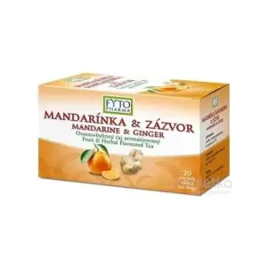 FYTO MANDARÍNKA & ZÁZVOR ovocno-bylinný čaj 20x2 g