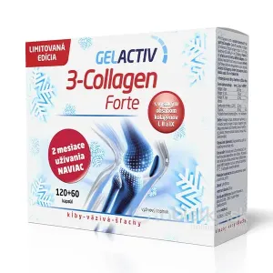 GELACTIV 3-Collagen Forte Darčeková edícia cps (limitovaná edícia) 120+60 zadarmo