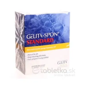GELITA-SPON STANDARD GS-010 80x50x10 mm 1x10 ks