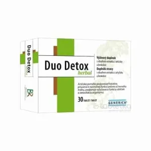 GENERICA Duo Detox herbal 30 tbl