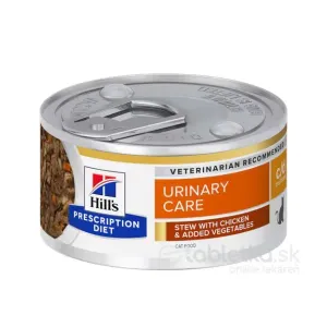 Hills Diet Feline Stew c/d Multicare with Chicken&Vegetables konzerva 82g