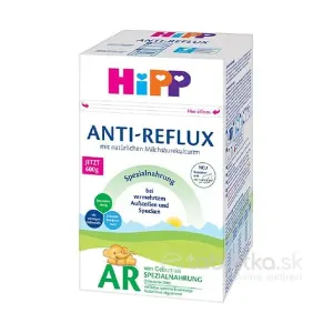 HiPP Anti-Reflux AR špeciálna dojčenská výživa 600g