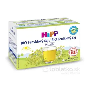HiPP BIO Feniklový čaj (od ukonč. 1. týždňa) nálevové vrecúška 20x1,5 g