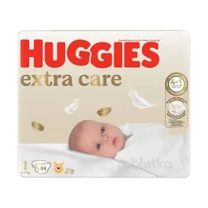HUGGIES Extra Care 1 plienky 2-5kg 84ks