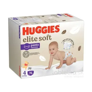 HUGGIES Pants Elite Soft Box 4 plienkové nohavičky 9-14kg 76ks
