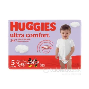 HUGGIES Ultra Comfort JUMBO 5 plienky 11-25kg 42ks