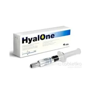 Hyalone viskoelastický intraartikulárny roztok s kys. hyalurónovou (1,5 %) 1x4 ml