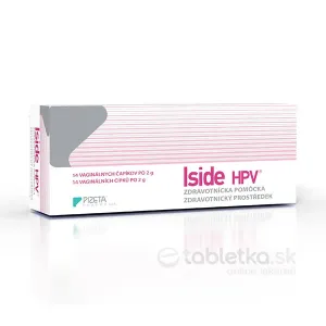 Iside HPV vaginálne čapíky 14x2g