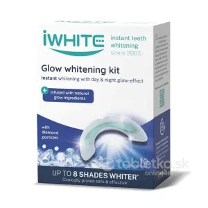 iWHITE Glow Sada na bielenie zubov 10ks