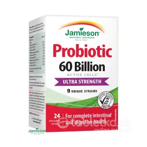 Jamieson Probiotic 60 miliárd 9 kmeňov 24 tbl