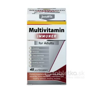 JutaVit Multivitamín Komplex pre dospelých - 45 tablliet