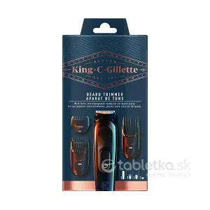 King C Gillette elektrický zastrihávač fúzov