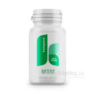 kompava MSM 500 mg 120ks