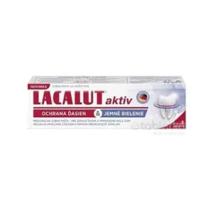 LACALUT AKTIV zubná pasta ochrana ďasien & jemné bielenie 1x75 ml
