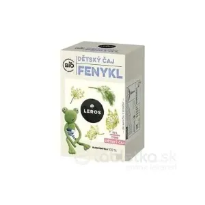 LEROS BIO Detský čaj Fenikel bylinný čaj 20x1,5g