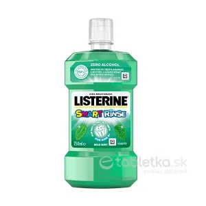 LISTERINE Smart Rinse Mint ústna voda 1x250 ml