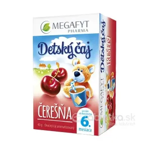 MEGAFYT Detský čaj ČEREŠŇA 20 x 2 g