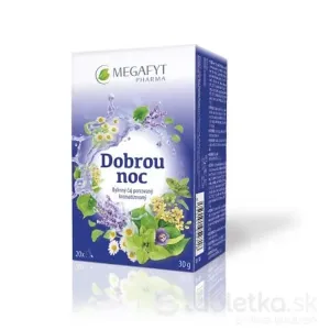MEGAFYT Dobrú noc bylinný čaj 20x1,5 g