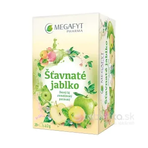 MEGAFYT Šťavnaté jablko ovocný čaj aromatizovaný 20x2g