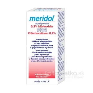 Meridol ústna voda s chlórhexidínom 0,2%, 300ml