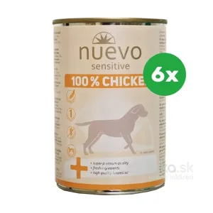 Nuevo Dog Sensitive Chicken konzerva pre psy 6x400g