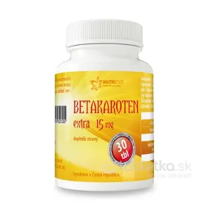 NUTRICIUS Betakarotén EXTRA 15mg 30tbl