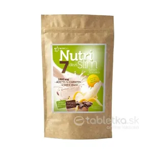 NUTRICIUS NutriSlim Banán-Čokoláda prášok na prípravu koktailu 210g