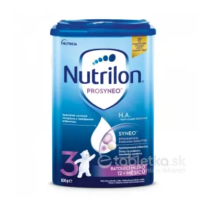 Nutrilon 3 Prosyneo H.A. batoľacie mlieko 12+m 800g