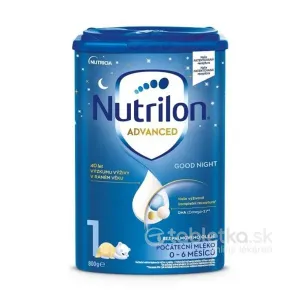 Nutrilon Advanced 1 Good Night dojčenská výživa 0-6m 800g