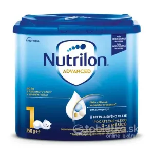 Nutrilon Advanced 1 počiatočná mliečna dojčenská výživa v prášku (0-6 mesiacov) 350 g