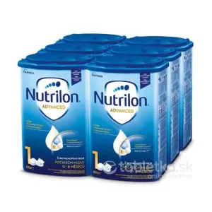 Nutrilon Advanced 1 počiatočná mliečna dojčenská výživa v prášku (0-6 mesiacov) 6x800g #7179399
