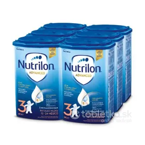 Nutrilon Advanced 3 batoľacia mliečna výživa 12-24 mesiacov 6x1000g