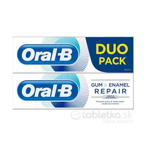 Oral-B Gum & Enamel Gentle Whitening Duopack zubná pasta 2x75ml