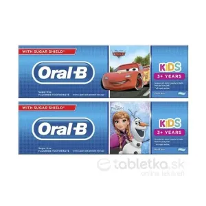 Oral-B Kids Frozen/Cars detská zubná pasta od 3 rokov 75ml