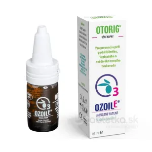 OTORIG ušné kvapky, OzoilE 10ml