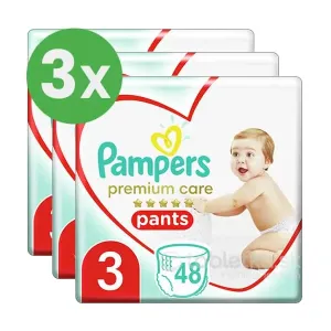 Pampers Premium Care Pants 3 (6-11 kg) Midi 3x48ks
