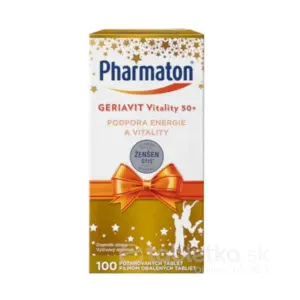 Pharmaton Geriavit Vitality 50+ Vianočné balenie 100 tabliet