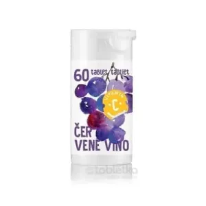 RAPETO C Vitamín 200 mg - príchuť červené víno 60 tbl