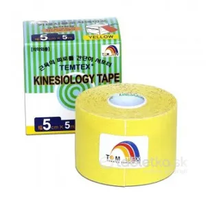 TEMTEX Tejpovacia páska žltá 5cm x 5m #2861524