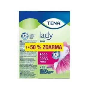TENA Lady SLIM ULTRA MINI absorpčné vložky 28 ks + (50% zadarmo 14 ks) - 42 ks